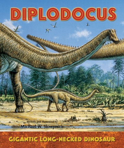 Diplodocus--gigantic long-necked dinosaur