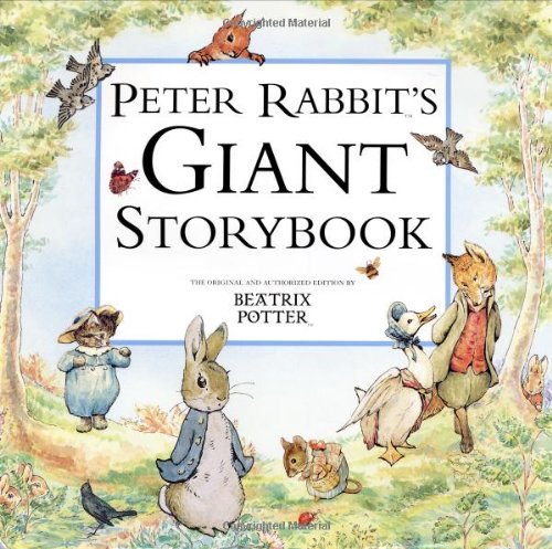 Peter Rabbit's giant storybook