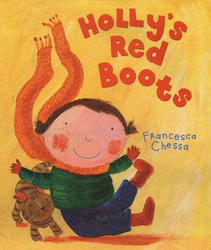 Holly's red boots