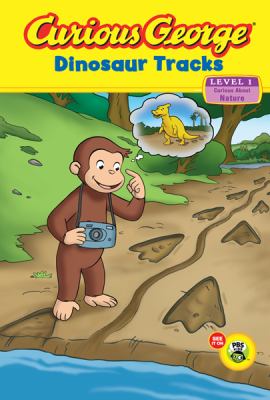 Curious George dinosaur tracks