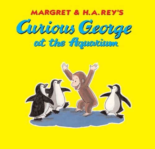 Curious George at the aquarium