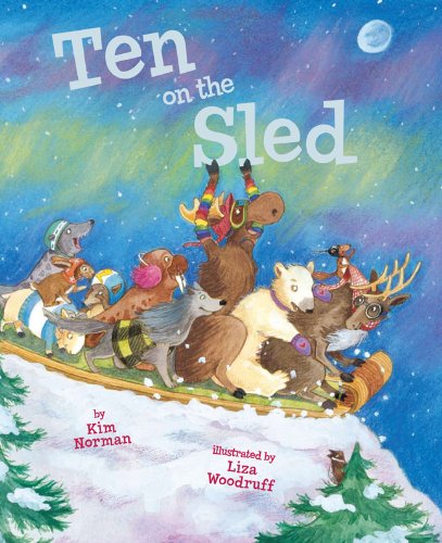 Ten on the sled