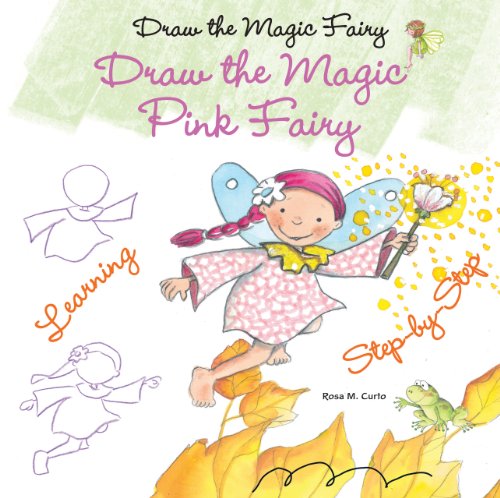 Draw the magic pink fairy