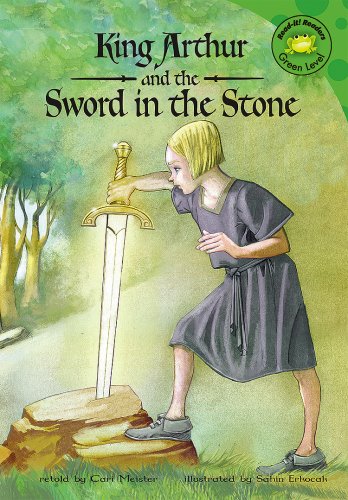 King Arthur and the sword in the stone