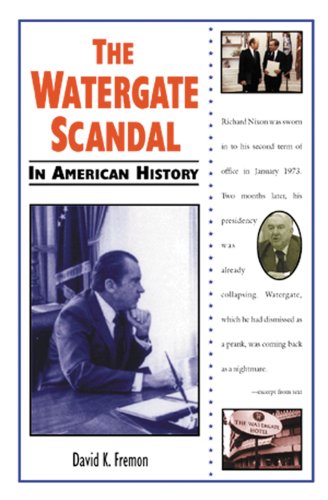 The Watergate scandal in American history