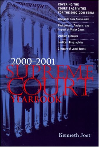The Supreme Court yearbook 2000-2001.
