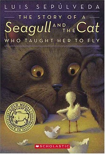 The story of a seagull and the cat who taught her to fly