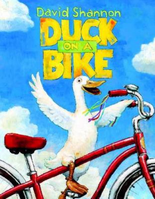 Duck on a bike