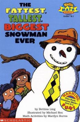 The fattest, tallest, biggest snowman ever