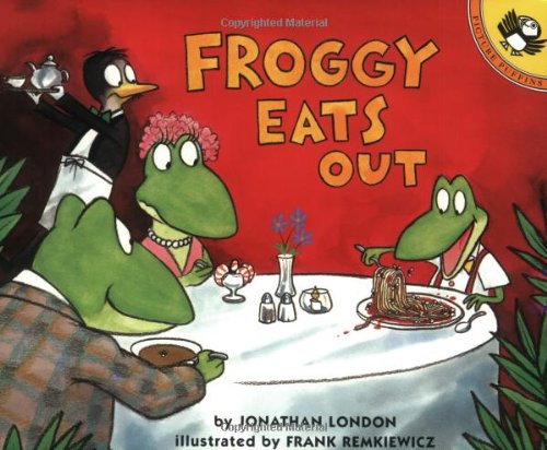 Froggy eats out