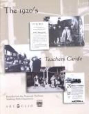 The 1920's : teacher's guide, a supplemental teaching unit