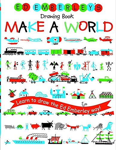 Ed Emberley's Drawing book : make a world.