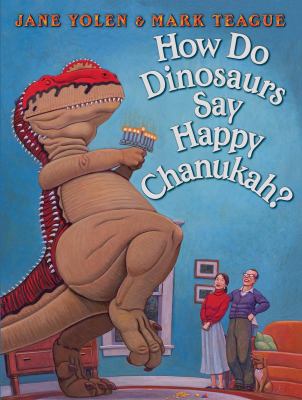 How do dinosaurs say happy Chanukah?