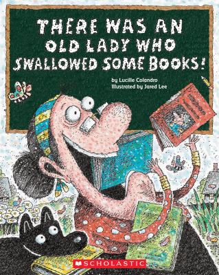 There was an old lady who swallowed some books!