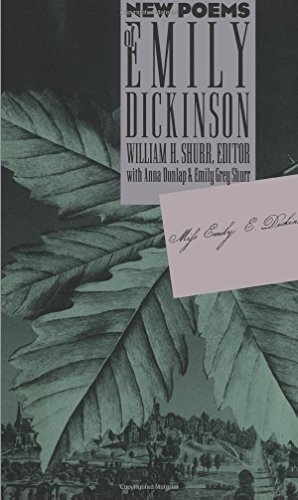 New poems of Emily Dickinson