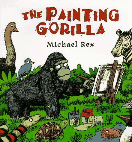 The painting gorilla