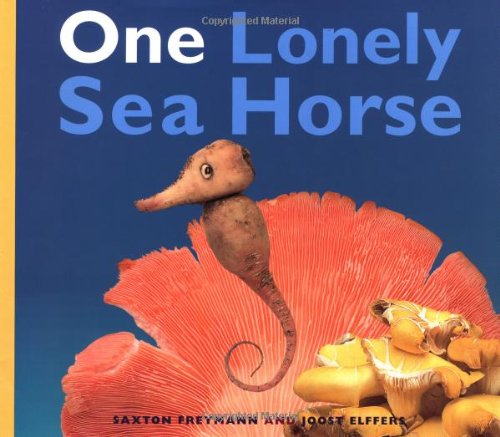 One lonely sea horse