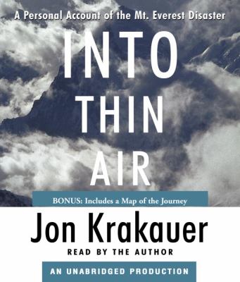 Into thin air : a personal account of the Mt. Everest disaster