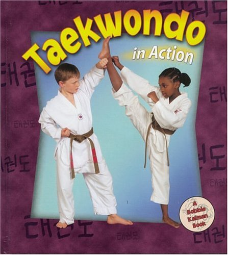 Taekwondo in action