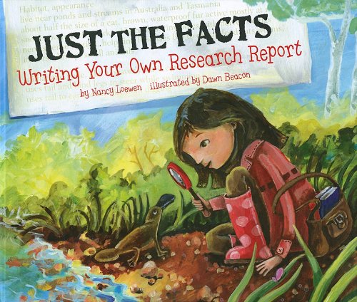 Just the facts : writing your own research report