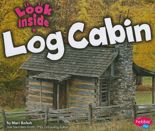 Look inside a log cabin