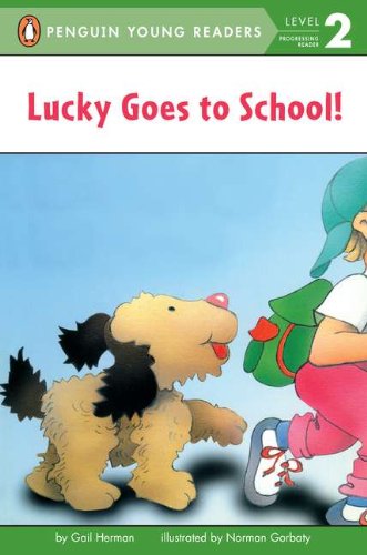 Lucky goes to school!