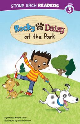Rocky and Daisy at the park