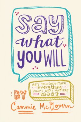 Say what you will /