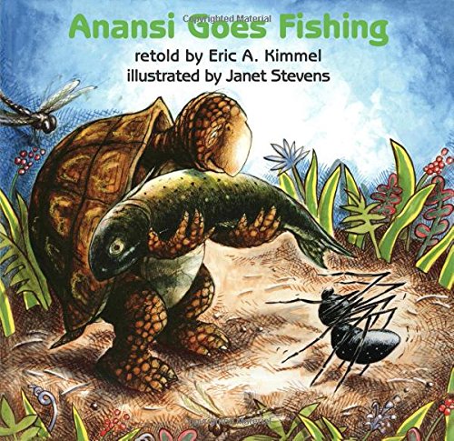 Anansi goes fishing