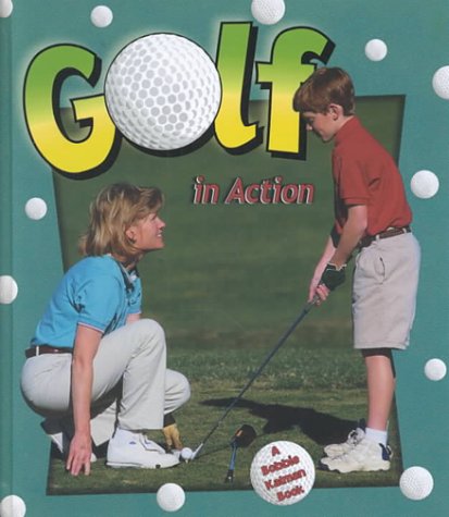 Golf in action