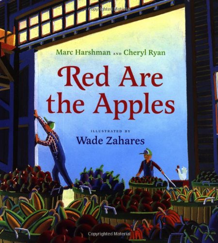 Red are the apples