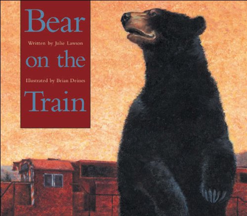 Bear on the train