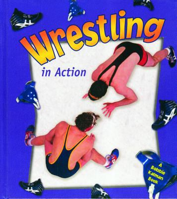 Wrestling in action