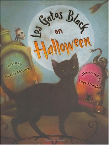 Los gatos black on Halloween