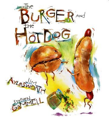 This book is called the burger and the hot dog