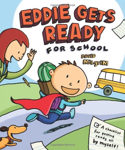 Eddie gets ready for school