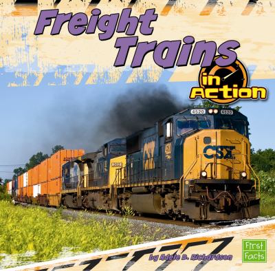 Freight trains in action