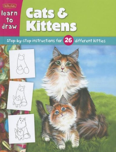 Learn to draw cats & kittens