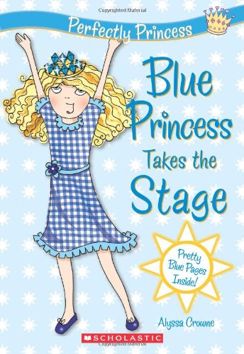 Blue princess takes the stage