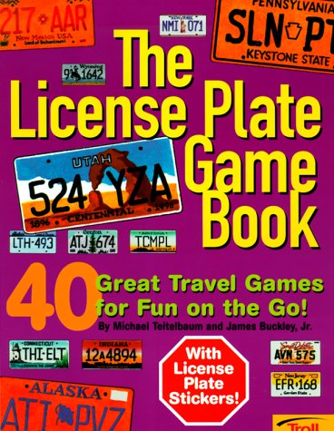 The license plate game book