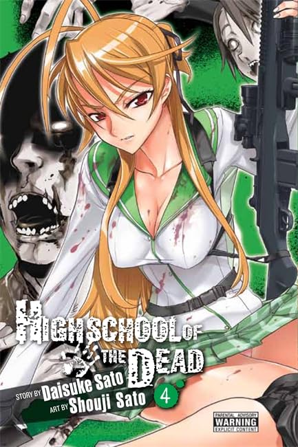 High school of the dead vol 4.