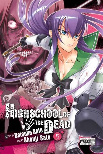 High school of the dead vol 5.