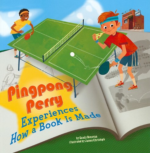 Pingpong Perry experiences how a book is made