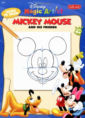 Learn to draw Walt Disney's Mickey Mouse