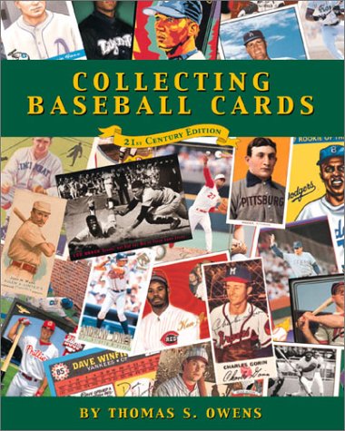 Collecting baseball cards.