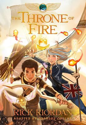 The throne of fire : the graphic novel