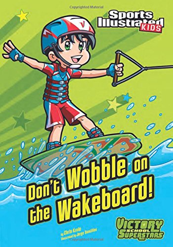 Don't wobble on the wakeboard!