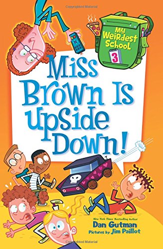 Miss Brown is upside down!