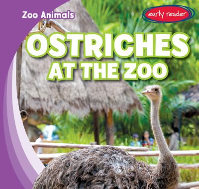 Ostriches at the zoo