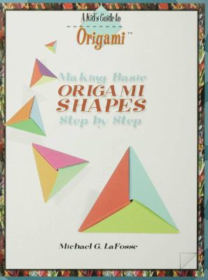 Making basic origami shapes step by step